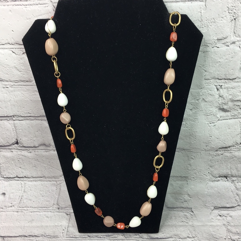 Elegant Multi-Color Beaded Necklace